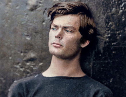 Model villain: Lewis Powell, 1865, colourised by Marina Amaral.